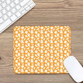 Little Halloween Ghost Pattern Print Mouse Pad