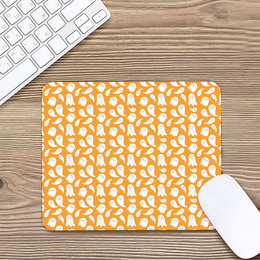 Little Halloween Ghost Pattern Print Mouse Pad