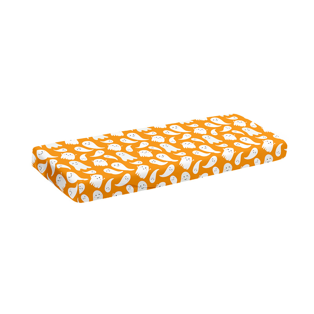 Little Halloween Ghost Pattern Print Piano Keyboard Cover