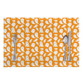 Little Halloween Ghost Pattern Print Placemat