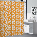 Little Halloween Ghost Pattern Print Premium Shower Curtain