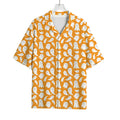 Little Halloween Ghost Pattern Print Rayon Hawaiian Shirt