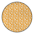 Little Halloween Ghost Pattern Print Round Floor Mat