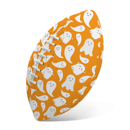 Little Halloween Ghost Pattern Print Rugby Ball