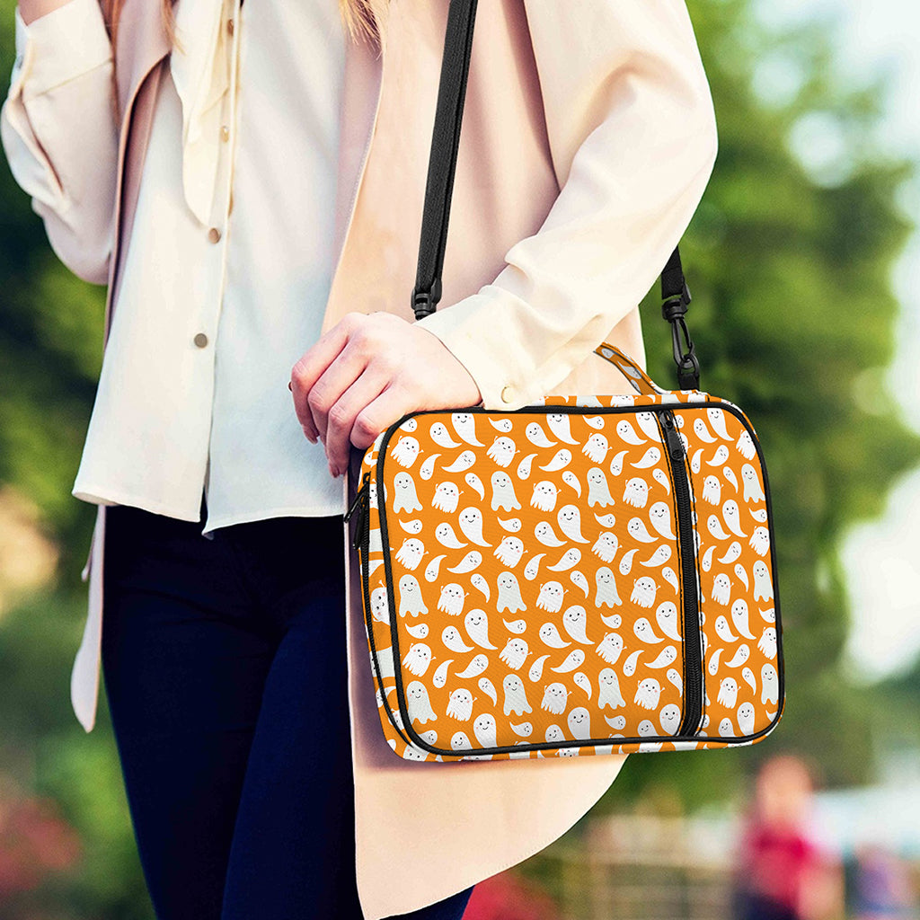Little Halloween Ghost Pattern Print Shoulder Strap Bible Bag
