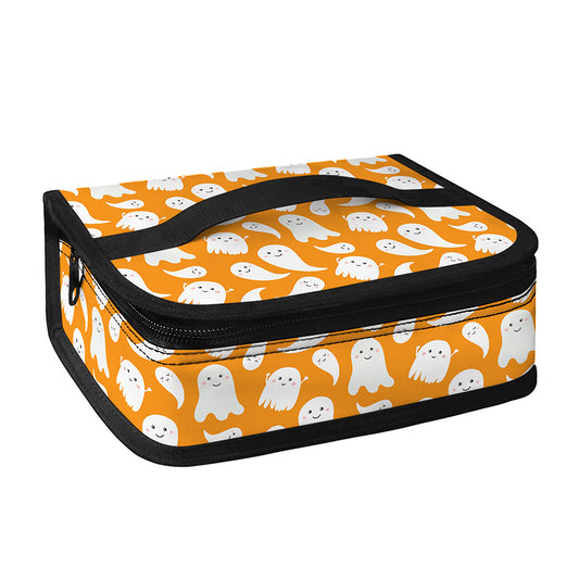 Little Halloween Ghost Pattern Print Small Lunch Bag