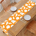 Little Halloween Ghost Pattern Print Table Runner