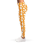 Little Halloween Ghost Pattern Print Women's Leggings