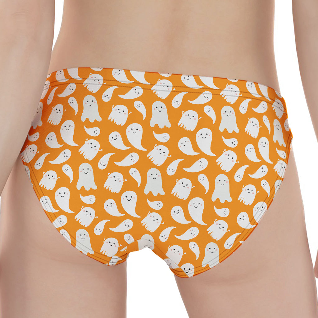 Little Halloween Ghost Pattern Print Women's Panties