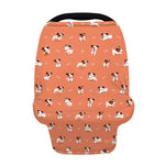 Little Jack Russell Terrier Print Baby Seat Cover