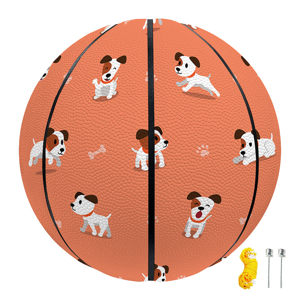 Little Jack Russell Terrier Print Basketball