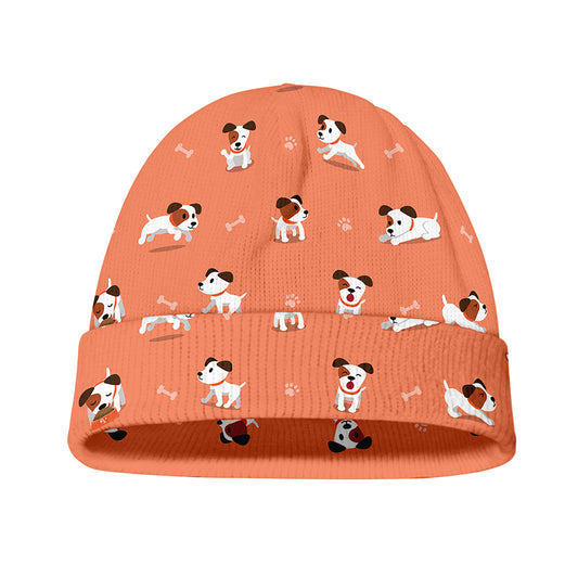 Little Jack Russell Terrier Print Beanie