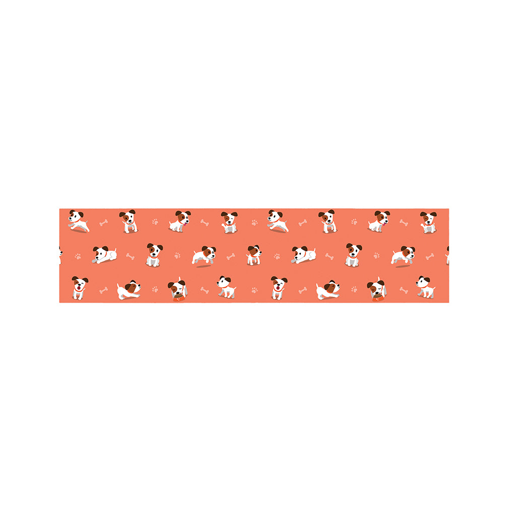 Little Jack Russell Terrier Print Bed Runner