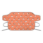 Little Jack Russell Terrier Print Car Windshield Snow Cover