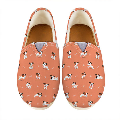 Little Jack Russell Terrier Print Casual Shoes