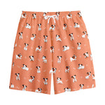 Little Jack Russell Terrier Print Cotton Shorts