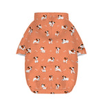 Little Jack Russell Terrier Print Dog Zip Up Hoodie