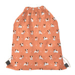 Little Jack Russell Terrier Print Drawstring Bag
