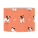 Little Jack Russell Terrier Print Drum Lamp Shade