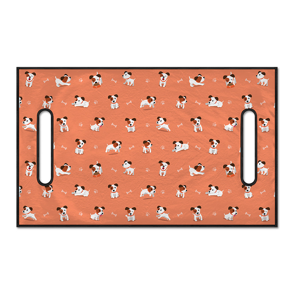 Little Jack Russell Terrier Print Golf Cart Seat Cover