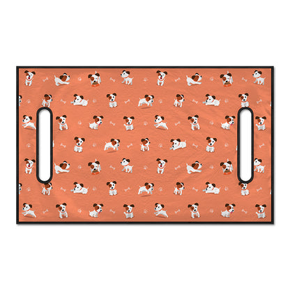 Little Jack Russell Terrier Print Golf Cart Seat Cover
