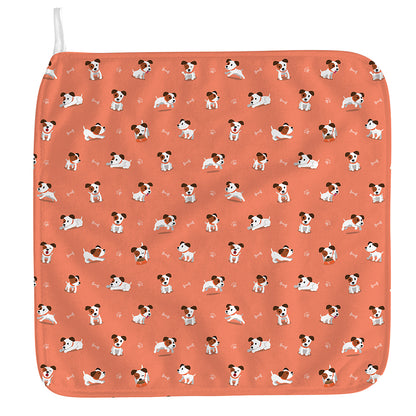Little Jack Russell Terrier Print Hand Towel
