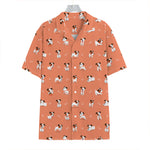 Little Jack Russell Terrier Print Hawaiian Shirt