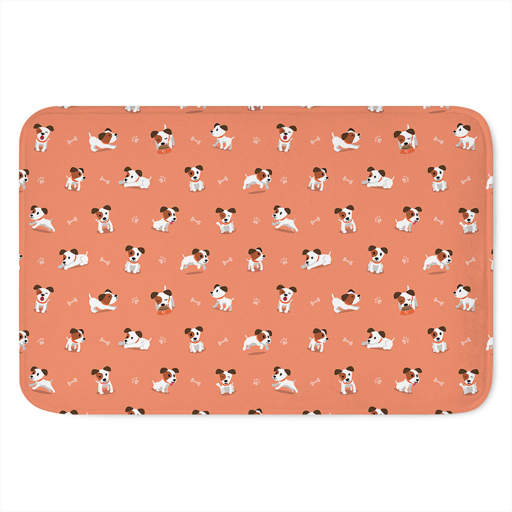 Little Jack Russell Terrier Print Indoor Door Mat