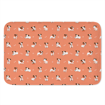 Little Jack Russell Terrier Print Indoor Door Mat