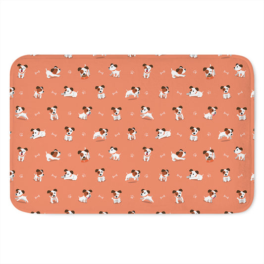 Little Jack Russell Terrier Print Indoor Door Mat