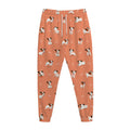 Little Jack Russell Terrier Print Jogger Pants