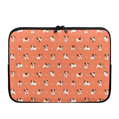 Little Jack Russell Terrier Print Laptop Sleeve