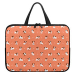 Little Jack Russell Terrier Print Laptop Sleeve With Handle