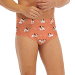Little Jack Russell Terrier Print Men's Briefs