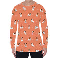 Little Jack Russell Terrier Print Men's Long Sleeve T-Shirt