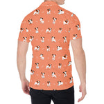 Little Jack Russell Terrier Print Men's Shirt