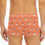 Little Jack Russell Terrier Print Men's Short Boxer Briefs