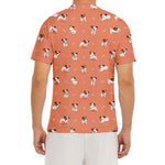 Little Jack Russell Terrier Print Men's Short Sleeve Rash Guard