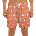 Little Jack Russell Terrier Print Men's Split Running Shorts