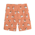 Little Jack Russell Terrier Print Men's Sports Shorts