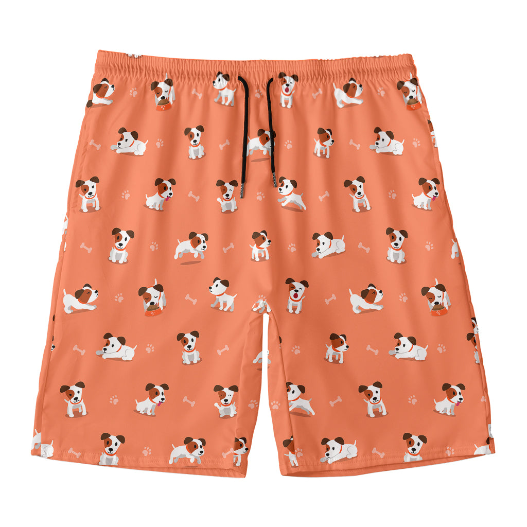 Little Jack Russell Terrier Print Men's Swim Trunks