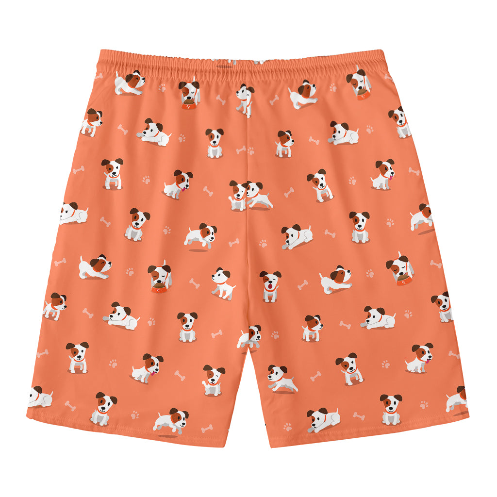 Little Jack Russell Terrier Print Men's Swim Trunks