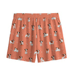 Little Jack Russell Terrier Print Mesh Shorts