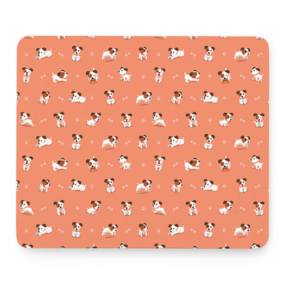 Little Jack Russell Terrier Print Mouse Pad