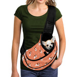 Little Jack Russell Terrier Print Pet Sling Carrier