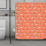Little Jack Russell Terrier Print Polyester Shower Curtain