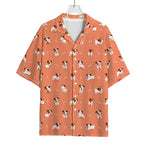 Little Jack Russell Terrier Print Rayon Hawaiian Shirt