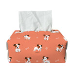Little Jack Russell Terrier Print Rectangle Tissue Box Cover