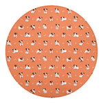 Little Jack Russell Terrier Print Round Blanket