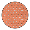 Little Jack Russell Terrier Print Round Floor Mat